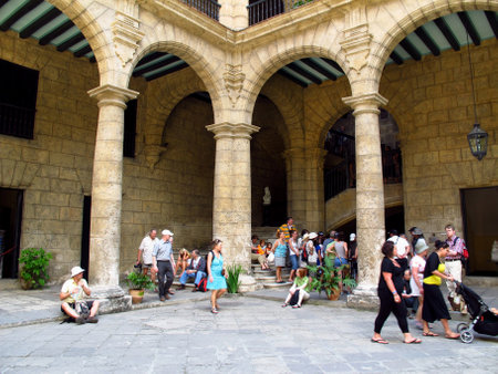 Havana / Cuba - 24 Feb 2011: The museum in Havana, Cubaのeditorial素材
