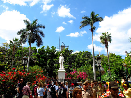 Havana / Cuba - 24 Feb 2011: The monument in Havana, Cubaのeditorial素材