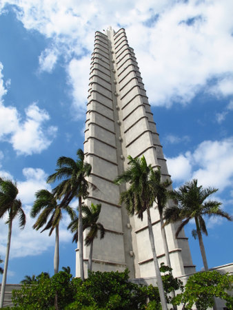 Havana / Cuba - 24 Feb 2011: The revolution square in Havana, Cubaのeditorial素材