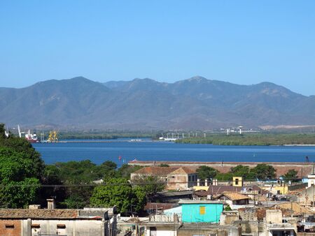 The view on Santiago, Cuba