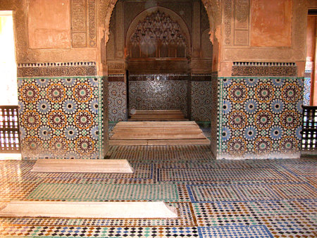 Marrakech / Morocco - 01 Nov 2010: The mosque in Marrakech, Moroccoのeditorial素材