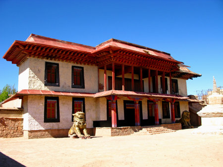 Ouarzazate / Morocco - 06 Nov 2010: Atlas Film Studio in Sahara desert, Ouarzazate, Moroccoのeditorial素材