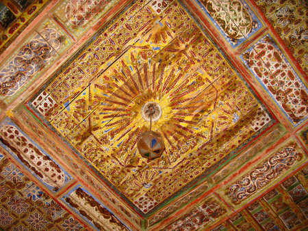Ouarzazate / Morocco - 06 Nov 2010: The ancient kasbah, in Ouarzazate, Moroccoのeditorial素材