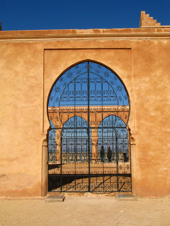 Sahara desert / Morocco - 02 Nov 2010: The berber house in Moroccoのeditorial素材