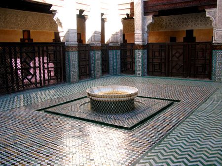 Meknes / Morocco - 03 Nov 2010: The mosque in Meknes, Moroccoのeditorial素材