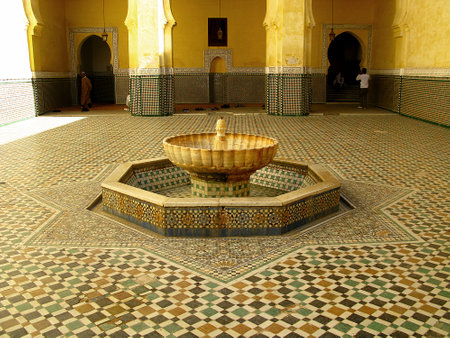 Meknes / Morocco - 03 Nov 2010: Mausoleum of Mouley Ismail, Meknes, Moroccoのeditorial素材