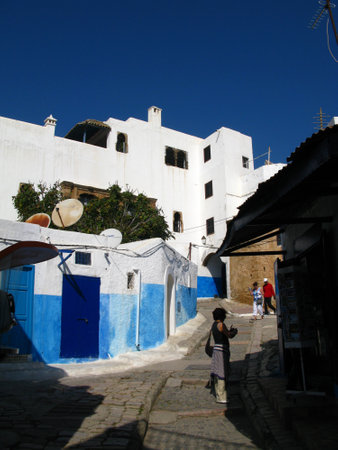 Rabat / Morocco - 05 Nov 2010: The medina in Rabat city, Moroccoのeditorial素材