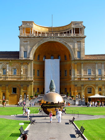 Vatican museum in Rome, Italyのeditorial素材