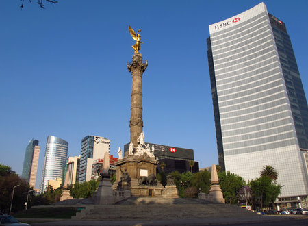 Mexico city / Mexico - 01 Mar 2011: The monument in Mexico city, Mexicoのeditorial素材