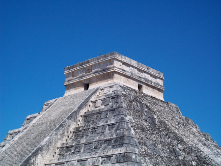 Chichen Itza, Yucatan / Mexico - 12 Mar 2011: Ancient ruins of Maya, Chichen Itza, Mexicoのeditorial素材