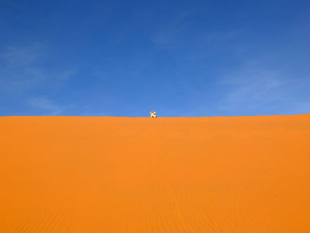Sossusvlei / Namibia - 02 May 2012: Dunes in Namib desert, Sossusvlei, Namibiaのeditorial素材