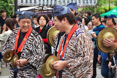 Tokyo / Japan - 03 Nov 2013: The national festival of the cosplay in Tokyo, Japan