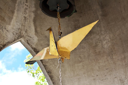 Hiroshima / Japan - 08 Nov 2013: Children's Peace Monument in the park, Hiroshima, Japanのeditorial素材
