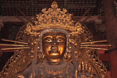 Nara / Japan - 09 Nov 2013: Todai-ji temple in Nara, Japanのeditorial素材