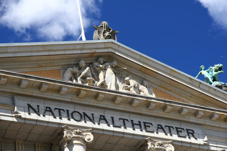 Oslo / Norway - 27 Jun 2012: The national theatre, Oslo, Norwayのeditorial素材