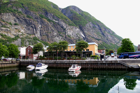 Oslo / Norway - 25 Jun 2012: The small village in Norwayのeditorial素材