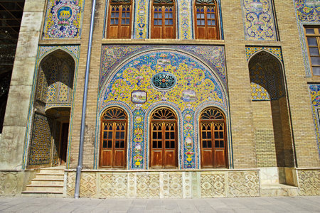 Tehran / Iran - 28 Sep 2012: Golestan Palace in Tehran city, Iran