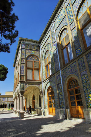 Tehran / Iran - 28 Sep 2012: Golestan Palace in Tehran city, Iran