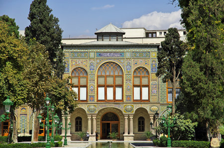 Tehran / Iran - 28 Sep 2012: Golestan Palace in Tehran city, Iran