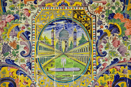 Tehran / Iran - 28 Sep 2012: Golestan Palace in Tehran city, Iran