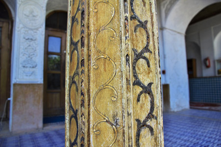 Shiraz / Iran - 29 Sep 2012: Qavam House in Narenjestan Ghavam garden, Shiraz, Iran