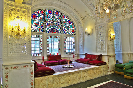 Tehran / Iran - 28 Sep 2012: Niavaran Palace in Tehran city, Iranのeditorial素材