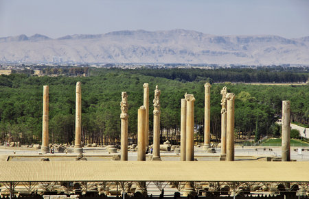 Persepolis / Iran - 30 Sep 2012: Persepolis is the capital of the ancient Empire in Iranのeditorial素材
