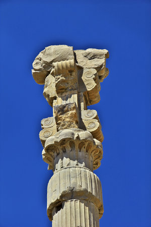 Persepolis / Iran - 30 Sep 2012: Persepolis is the capital of the ancient Empire in Iran