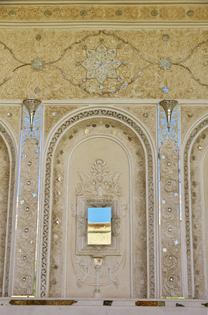 Yazd / Iran - 01 Oct 2012: The arab house in Acient city Yazd of Iranのeditorial素材