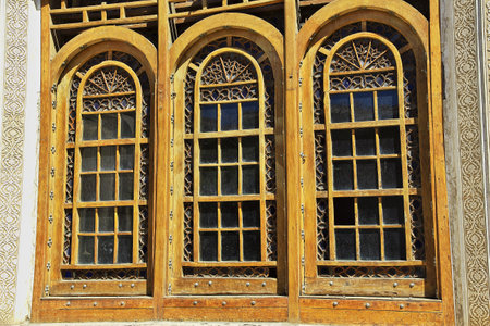 Yazd / Iran - 01 Oct 2012: The arab house in Acient city Yazd of Iranのeditorial素材