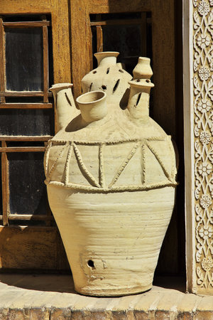 Yazd / Iran - 01 Oct 2012: The arab house in Acient city Yazd of Iranのeditorial素材