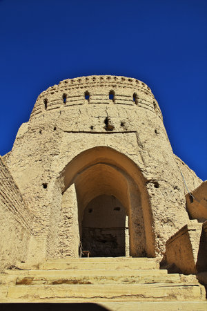 Meybod / Iran - 02 Oct 2012: Ancient Meybod Citadel in Iran