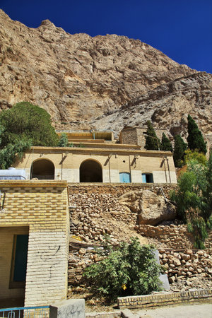 Chak Chak / Iran - 02 Oct 2012: Chak Chak is Zoroastrian Temple, Iranのeditorial素材