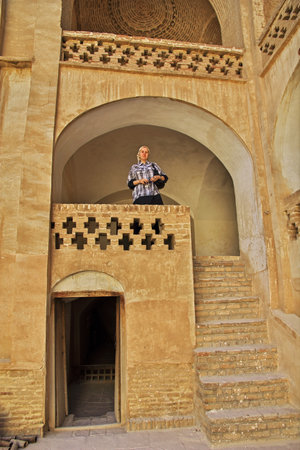 Natanz / Iran - 05 Oct 2012: Old mosque in Natanz city, Iranのeditorial素材