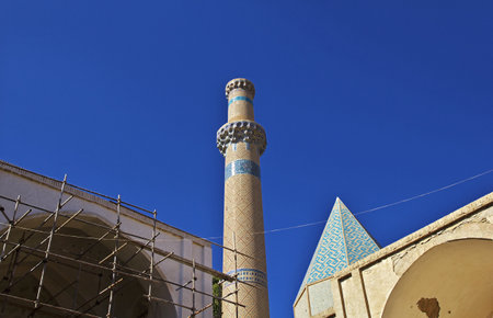 Natanz / Iran - 05 Oct 2012: Old mosque in Natanz city, Iranのeditorial素材