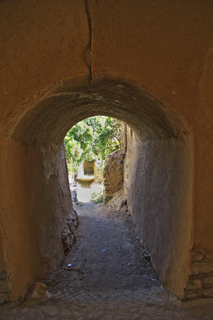 Natanz / Iran - 05 Oct 2012: Old mosque in Natanz city, Iranのeditorial素材