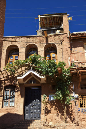 Abyaneh / Iran - 05 Oct 2012: Old Abyaneh village in Iranのeditorial素材