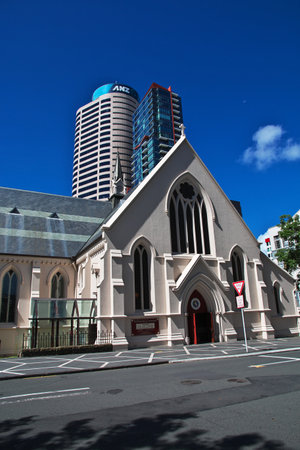 Auckland / New Zealand - 15 Dec 2018: The church in Auckland city, New Zealandのeditorial素材