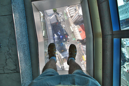 Auckland / New Zealand - 15 Dec 2018: The view on Auckland city, New Zealandのeditorial素材