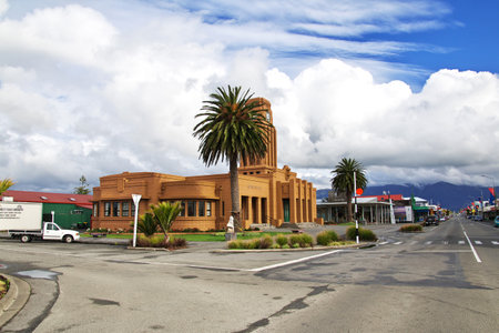 Westport / New Zealand 21 Dec 2018: Westport on South island, New Zealand