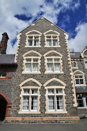 Christchurch / New Zealand - 27 Dec 2018: College in Christchurch, New Zealandのeditorial素材