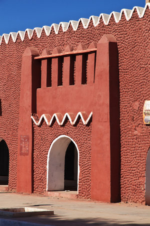 Adrar / Algeria - 06 Nov 2014: Adrar city in desert Sahara, Algeriaのeditorial素材