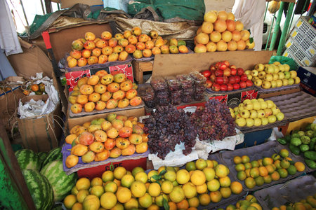 Khartoum / Sudan - 18 Feb 2017: The local market in Khartoum, Sudanのeditorial素材