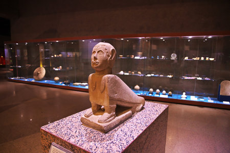 Aswan / Egypt - 26 Feb 2017: The historical museum in Aswan, Egyptのeditorial素材