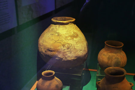 Aswan / Egypt - 26 Feb 2017: The historical museum in Aswan, Egyptのeditorial素材