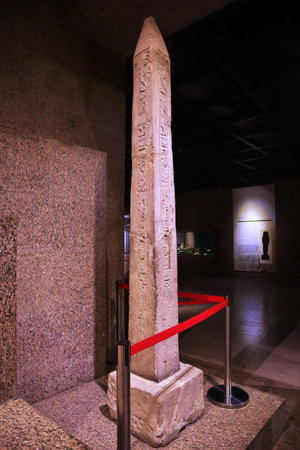 Aswan / Egypt - 26 Feb 2017: The historical museum in Aswan, Egyptのeditorial素材