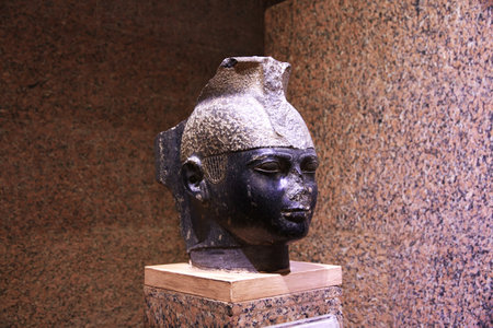 Aswan / Egypt - 26 Feb 2017: The historical museum in Aswan, Egypt