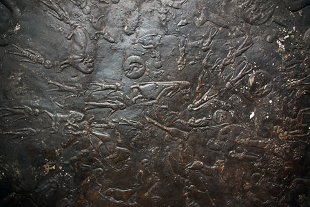 Dendera / Egypt - 02 Mar 2017: Ancient temple Hathor in Dendera, Egyptのeditorial素材