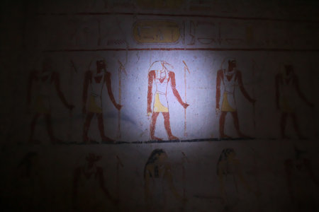 El Kurru, Sahara desert / Sudan - 21 Feb 2017: Ancient Pharaoh's Tomb in El Kurru, Sudanのeditorial素材