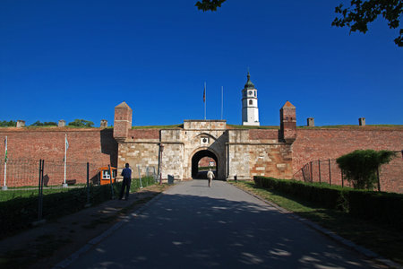 Belgrade / Serbia - 12 May 2018: Castle in Belgrade city, Serbiaのeditorial素材